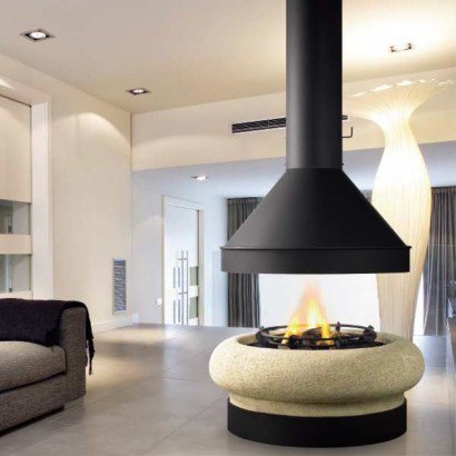 Камин Zeus, без стекла, черн. (Traforart)_0 Камин Zeus, без стекла, черн. (Traforart)_0