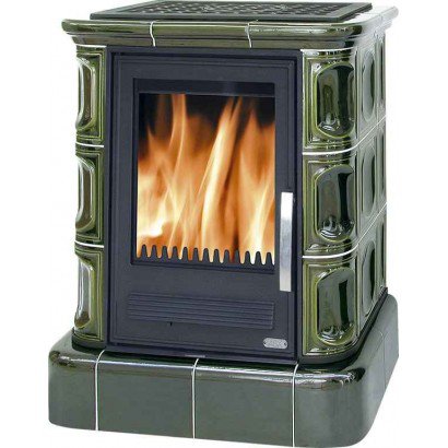 Кафельная печь Marina LP вставка чугунная кафельный цоколь зеленая_0 Кафельная печь Marina LP вставка чугунная кафельный цоколь зеленая_0