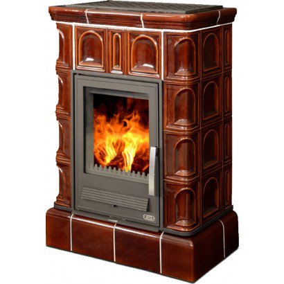 Кафельная печь Britania K - вставка комбо, кафельный цоколь коричневая_0 Кафельная печь Britania K - вставка комбо, кафельный цоколь коричневая_0