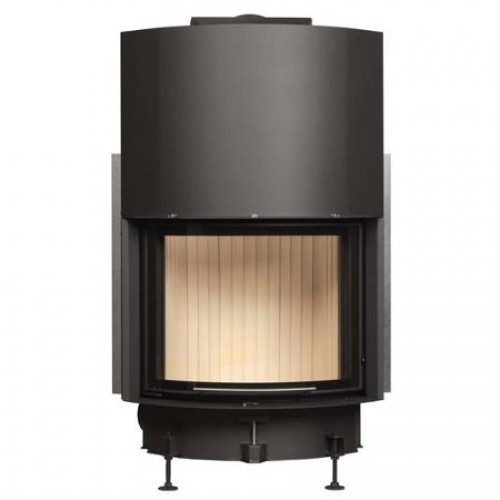Каминная топка Brunner Compact 51/67 сферическое стекло, вертикальное открытие (с подъемом)_0 Каминная топка Brunner Compact 51/67 сферическое стекло, вертикальное открытие (с подъемом)_0
