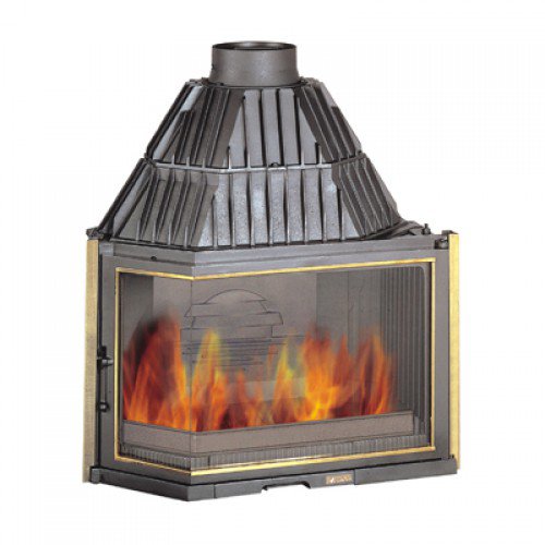 Каминная топка Laudel 850 призма левосторонняя (призматик)_0 Каминная топка Laudel 850 призма левосторонняя (призматик)_0