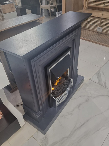 Каминокомплект Dimplex Bradford очаг Flagstaff серый (выставочный образец)_1