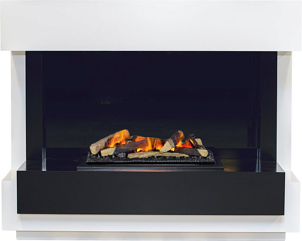 Dimplex Cube очаг Cassette 600 LNH-INT (с дровами) белый с черным_0 Dimplex Cube очаг Cassette 600 LNH-INT (с дровами) белый с черным_0