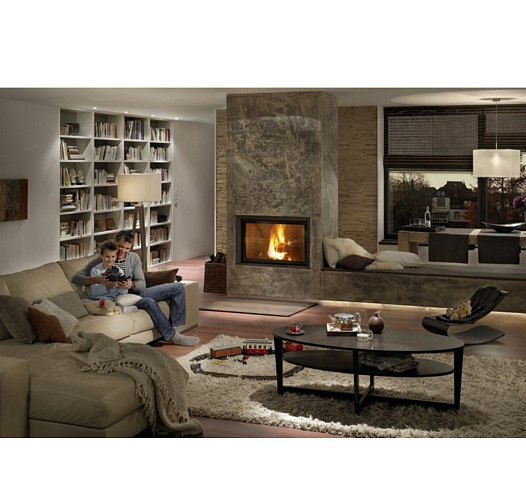 Brunner stil-kamin 53/88 lifting, теплонакопительный модуль mas (комплект 440), декоративная рама нерж. сталь_8 Brunner stil-kamin 53/88 lifting, теплонакопительный модуль mas (комплект 440), декоративная рама нерж. сталь_8